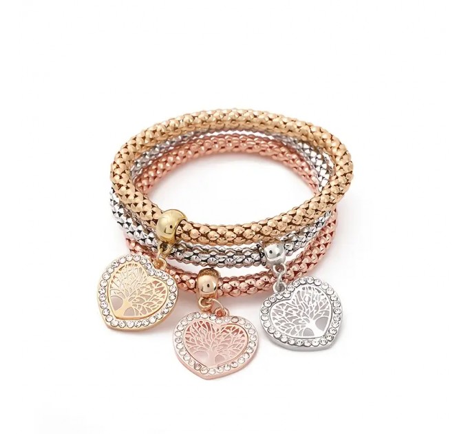 Набір з 3 модних браслетів