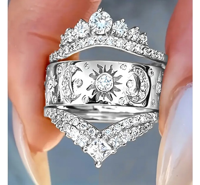 Набір з 3 жіночих обручок