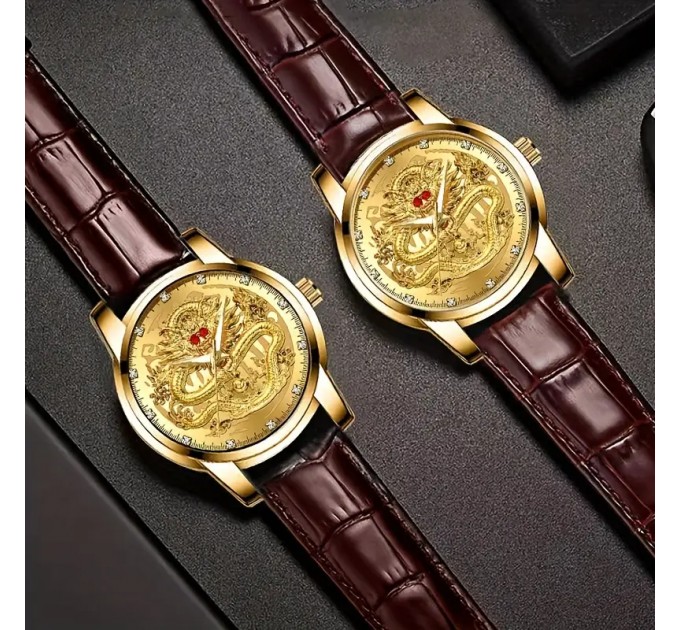 Кварцовий годинник Fashion Dragon для чоловіків