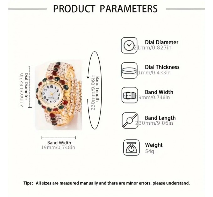 Елегантний Жіночий Кварцовий Годинник