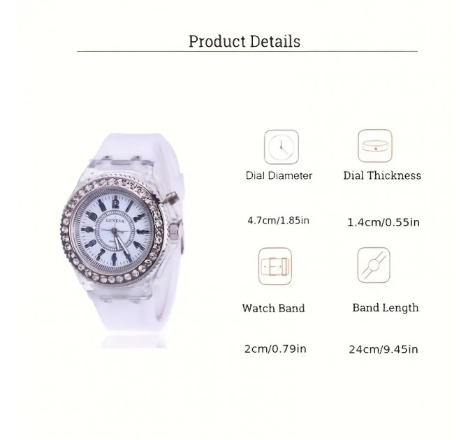 Світлодіодні годинники з підсвічуванням