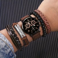 Жіночий модний кварцовий годинник та браслети