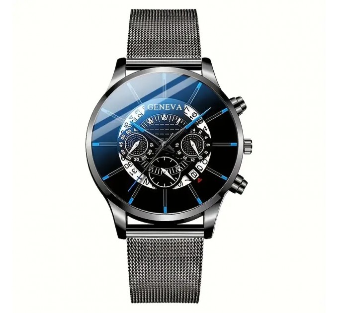 Чоловічий кварцовий годинник з нержавіючої сталі