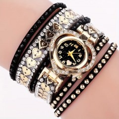 Жіночий кварцовий годинник з серцевидним циферблатом та таймером