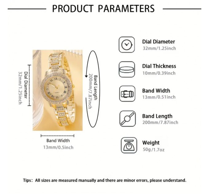 Простий та Елегантний Жіночий Кварцовий Годинник