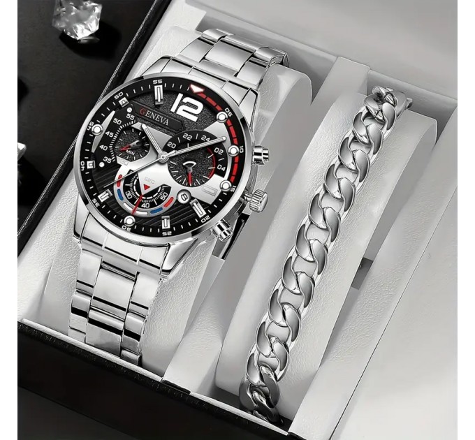 Чоловічий кварцовый годинник